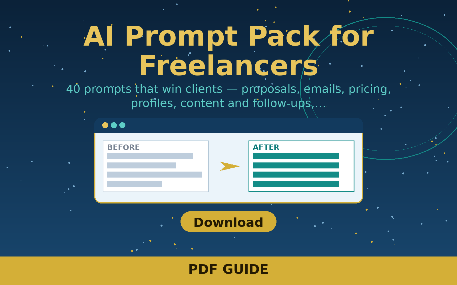 Free AI Prompt Pack for Freelancers (PDF)