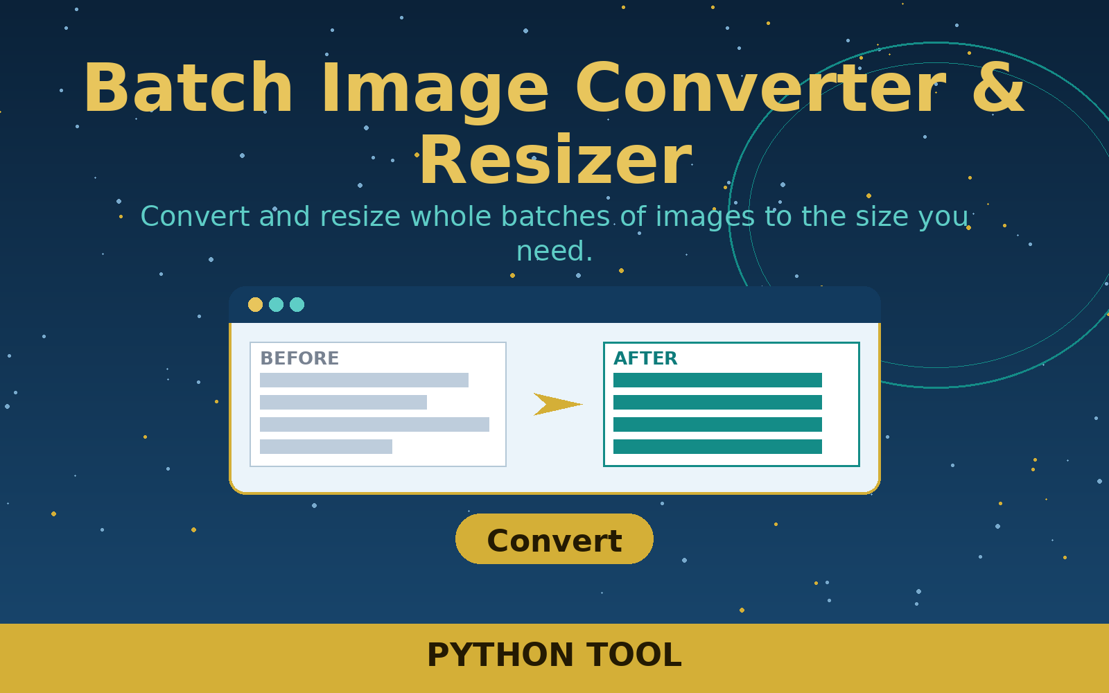 Free Batch Image Converter & Resizer (Python Tool)