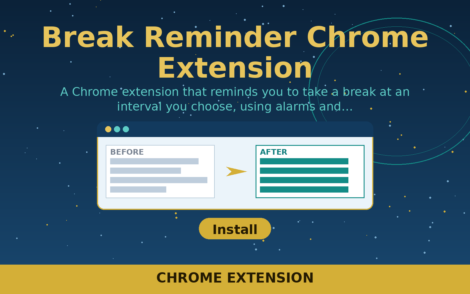 Free Break Reminder Chrome Extension