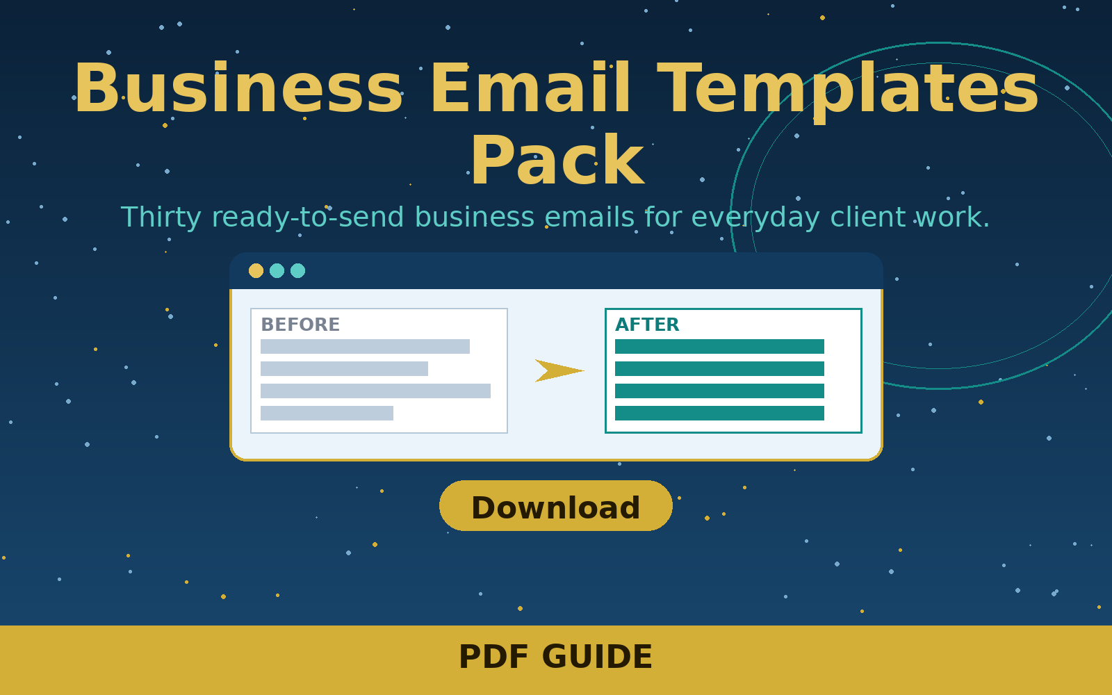 Free Business Email Templates Pack (PDF)