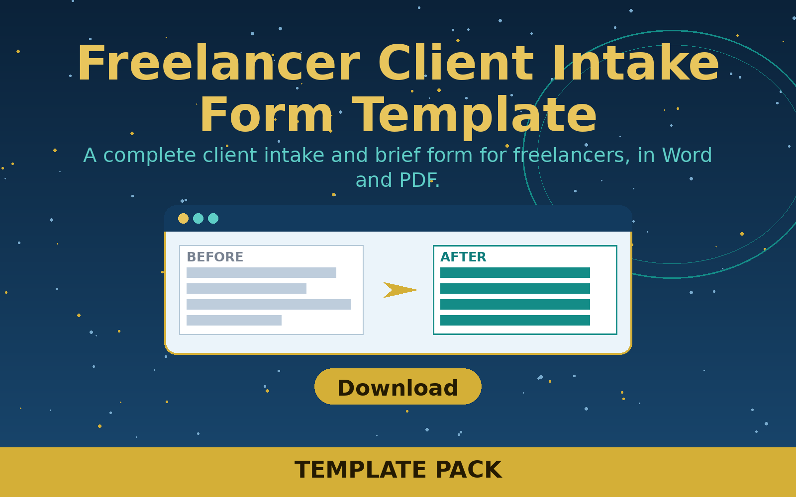 Free Freelancer Client Intake Form Template (word/Pdf)