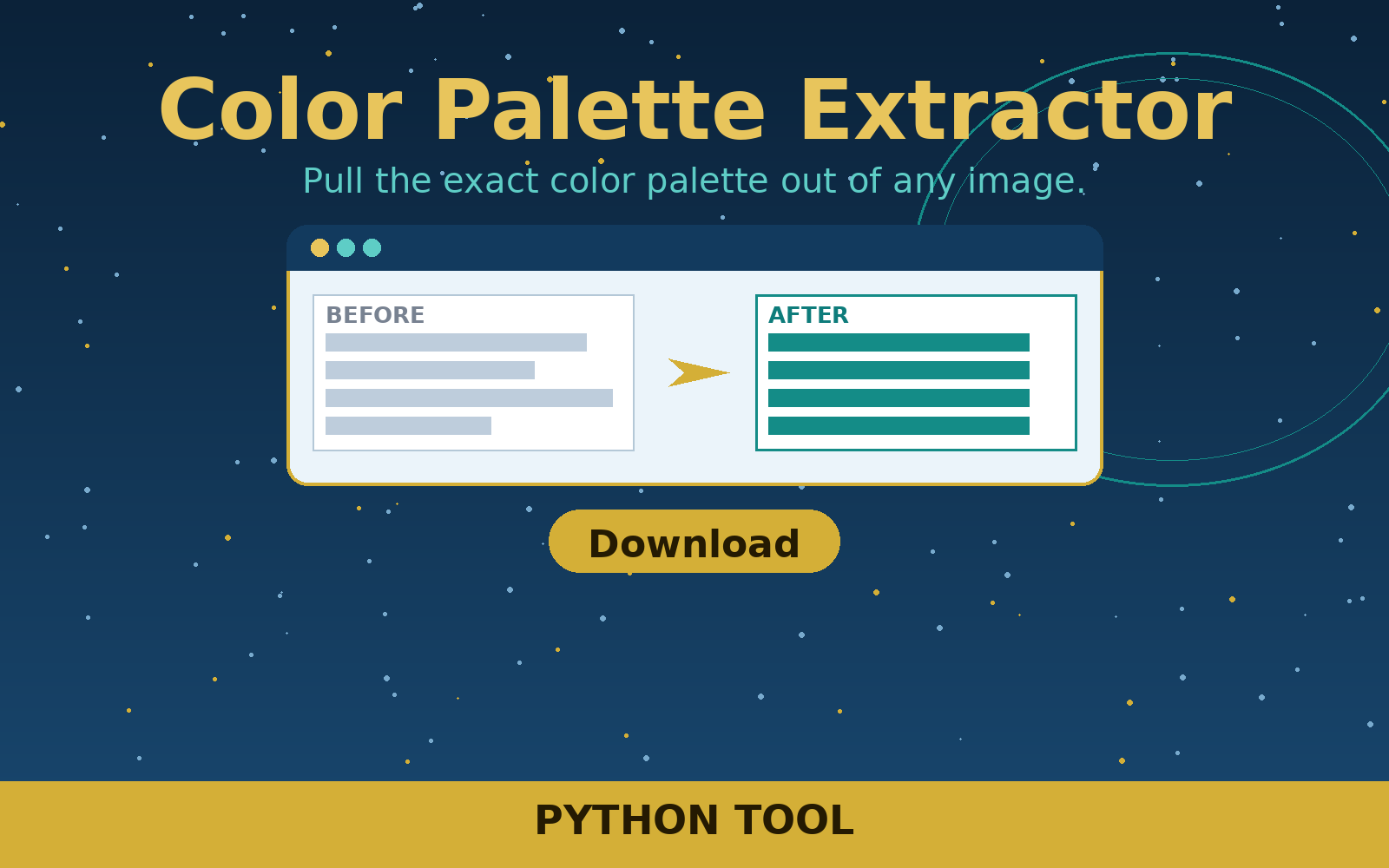 Free Color Palette Extractor (Python Tool)