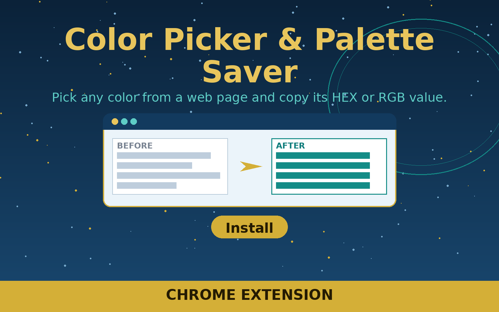 Free Color Picker & Palette Saver (Chrome Extension)
