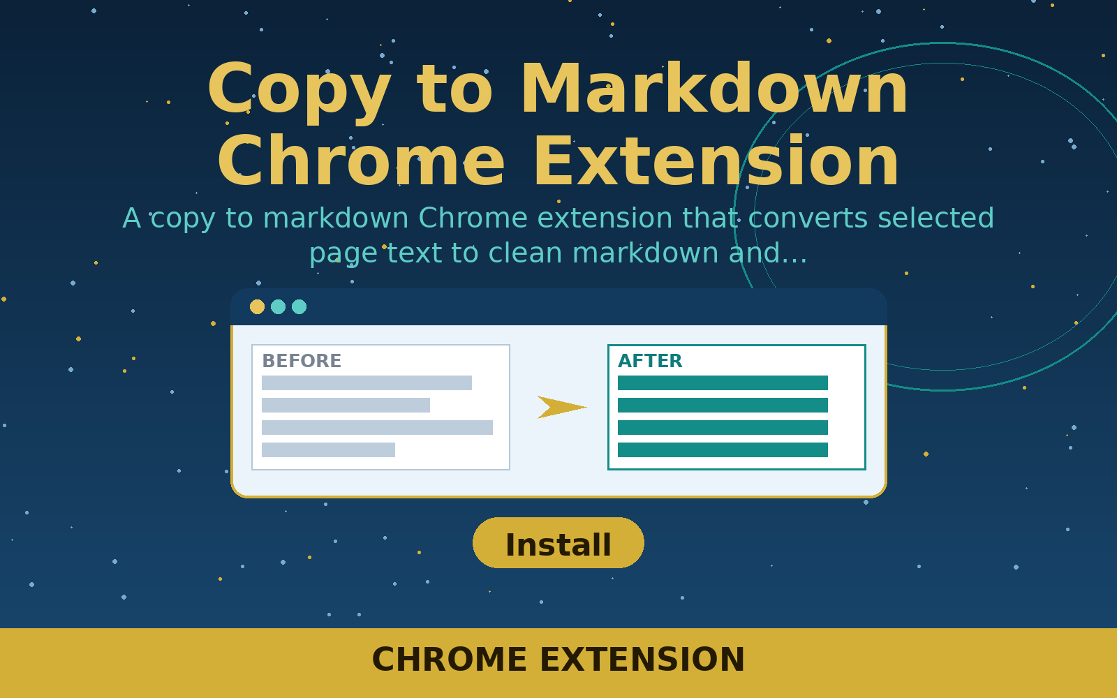 Free Copy to Markdown Chrome Extension