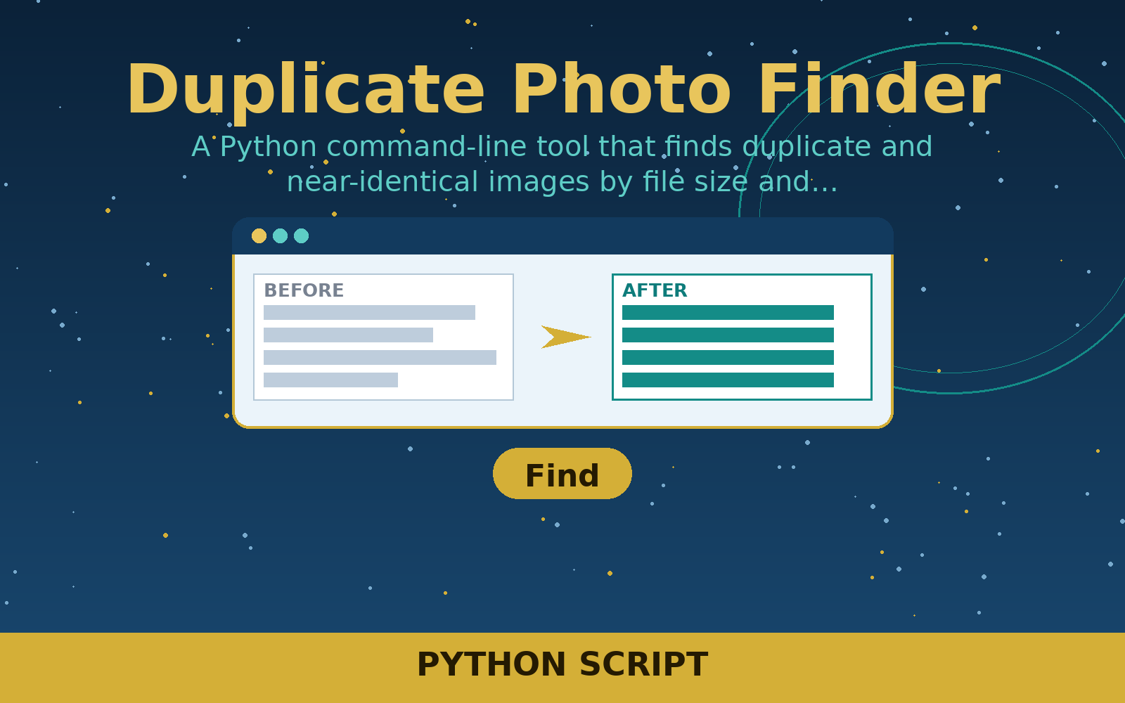 Free Duplicate Photo Finder (Python)