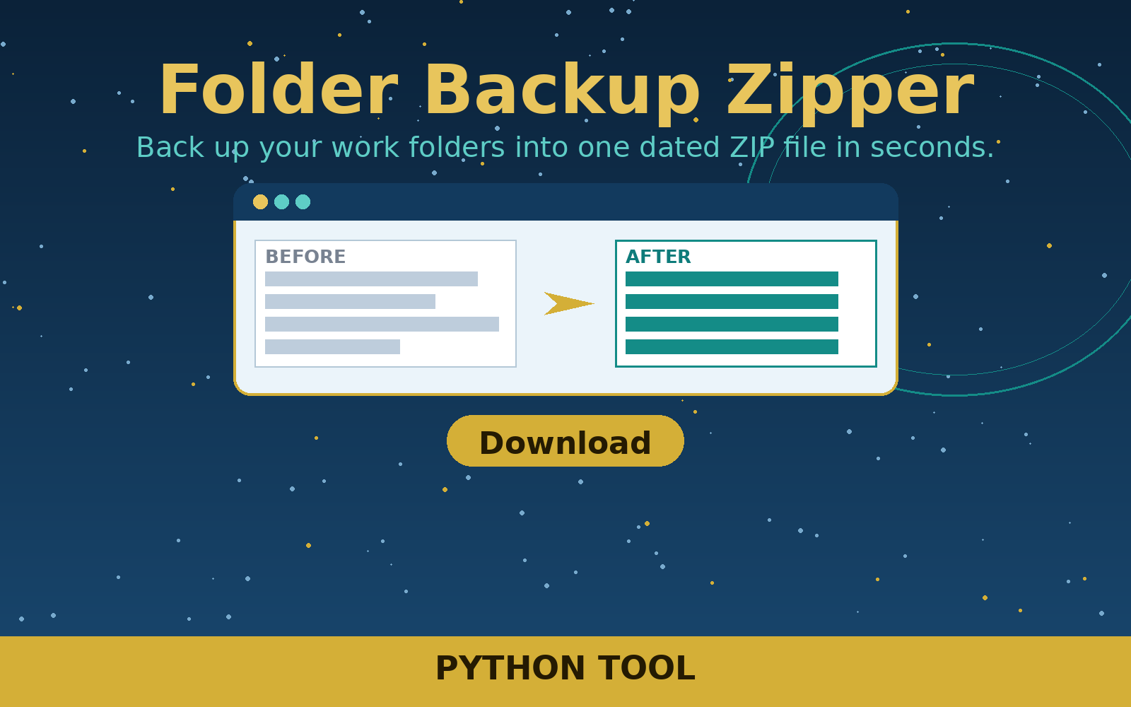 Free Folder Backup Zipper (Python Tool)