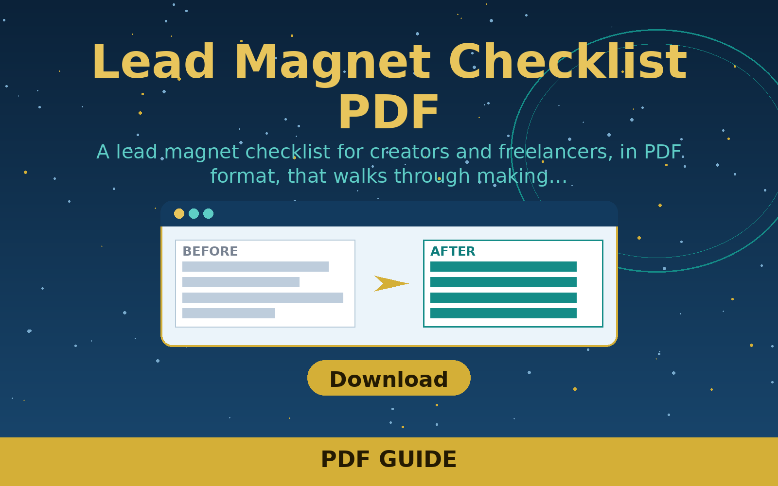 Free Lead Magnet Checklist PDF