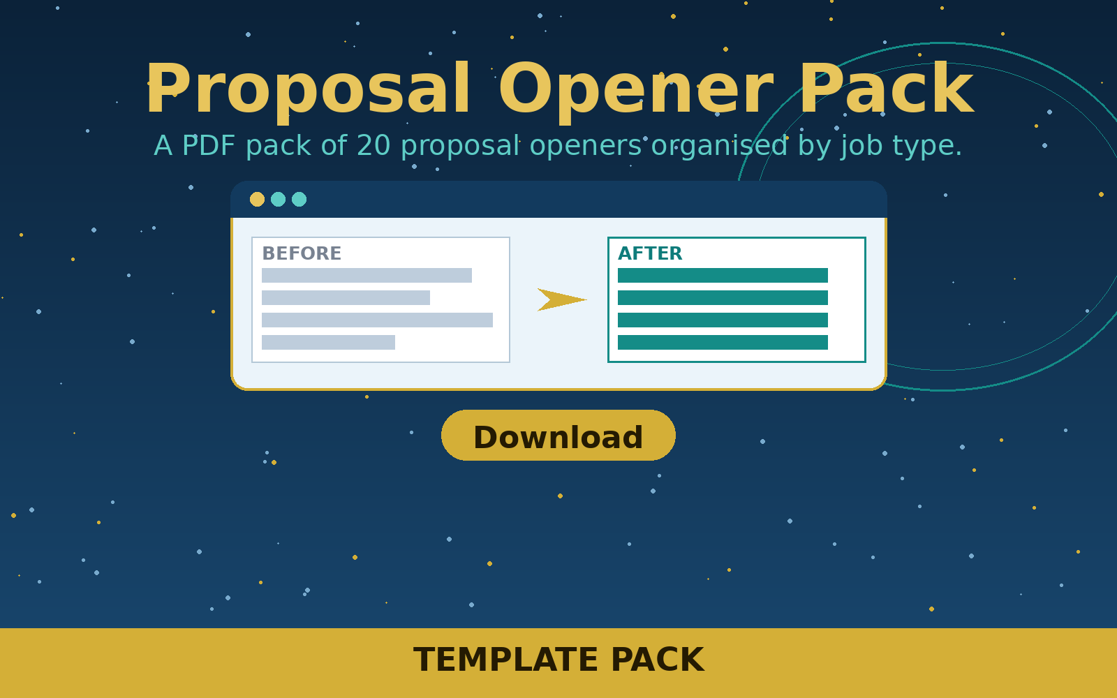Free Proposal Opener Pack (PDF)