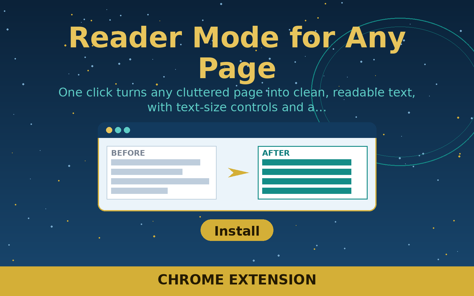 Free Reader Mode for Any Page (Chrome Extension)