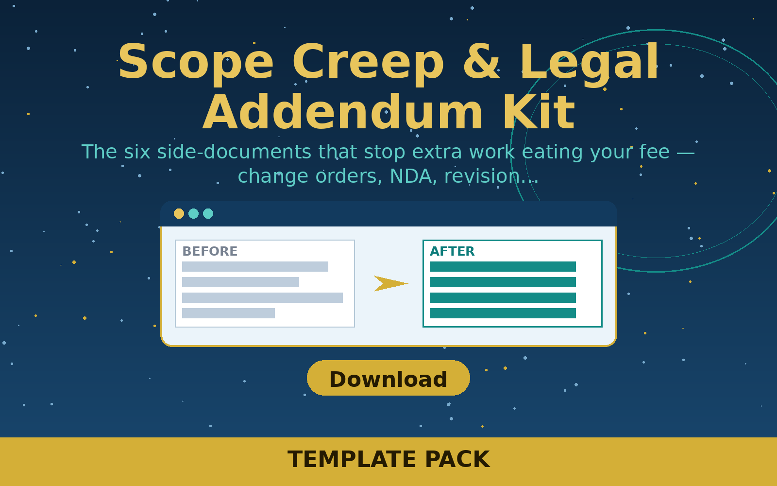 Free Scope Creep & Legal Addendum Kit (ZIP Pack)
