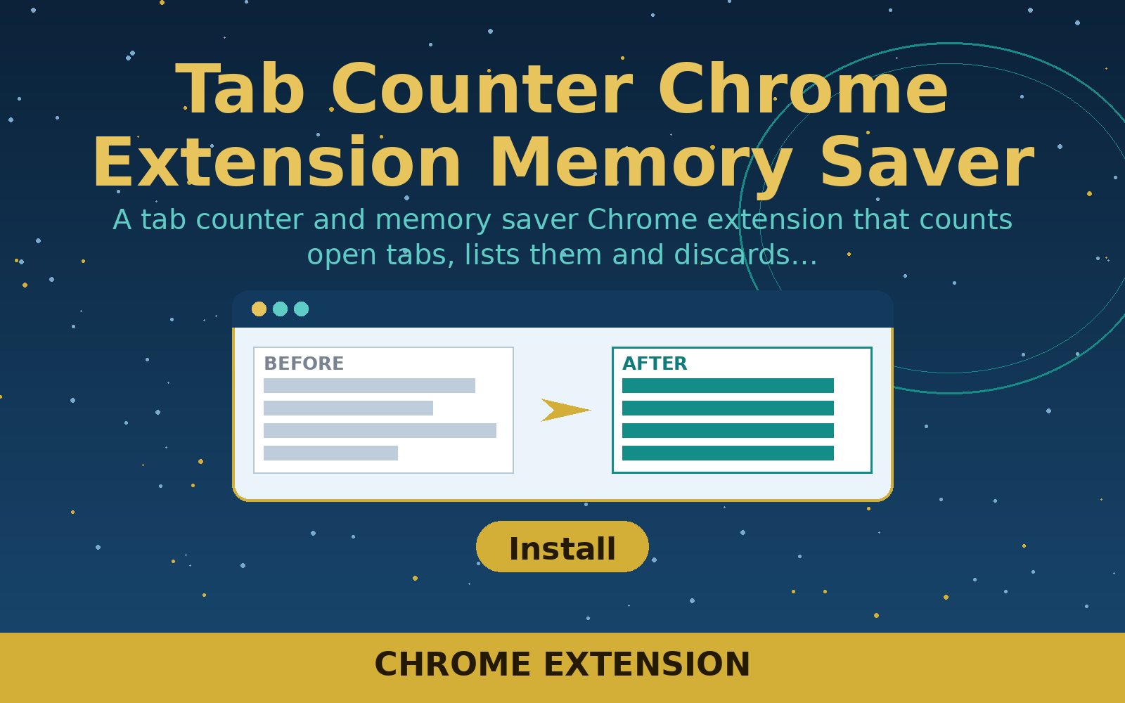 Free Tab Counter Chrome Extension Memory Saver