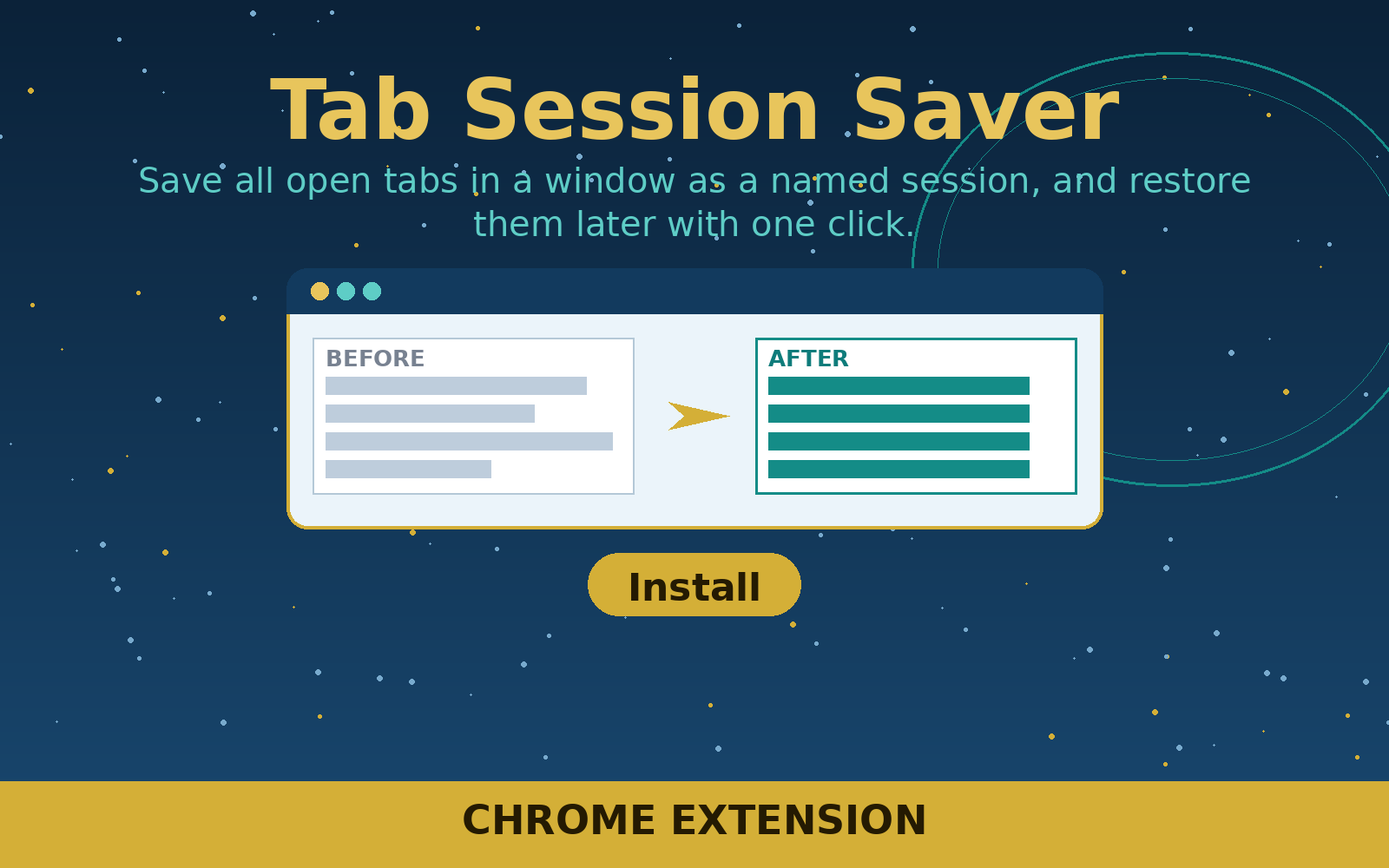Free Tab Session Saver (Chrome Extension)